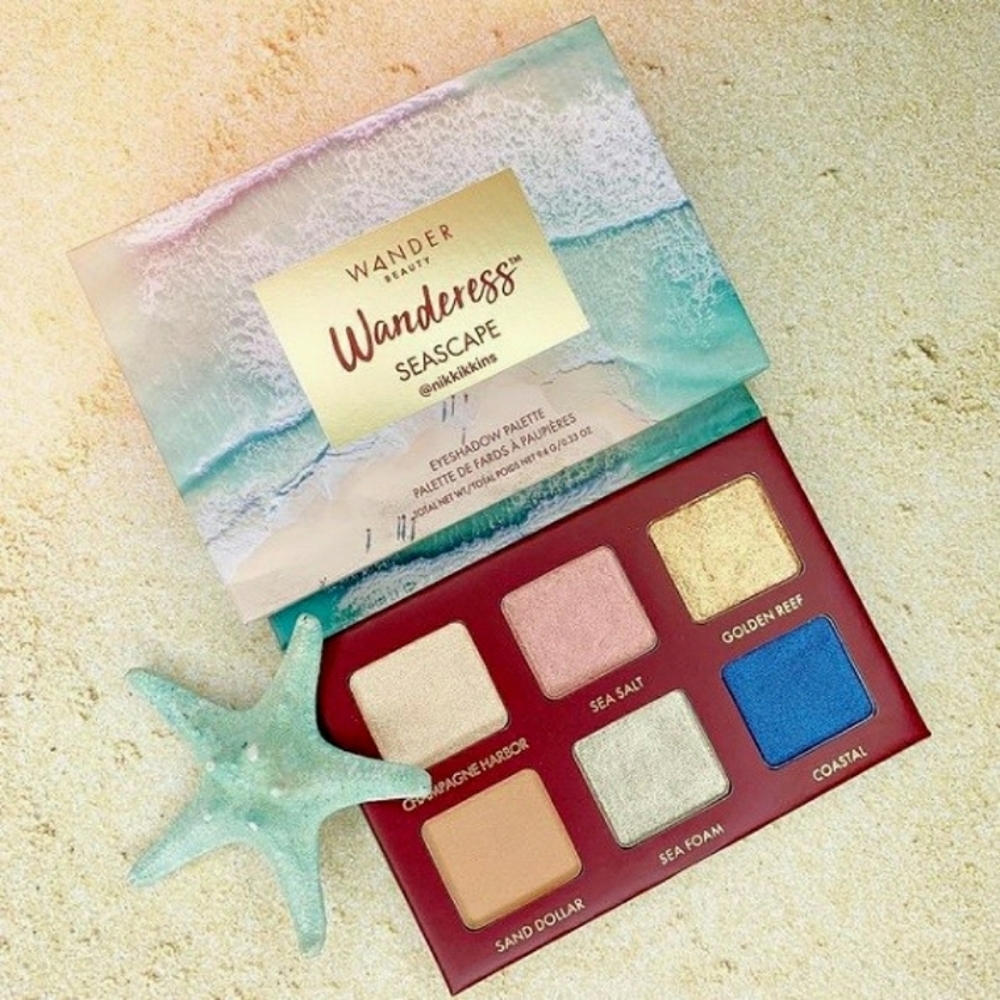 Wander Beauty Wanderess Seascape Eyeshadow Palette 6 Pan 11g *BNIB